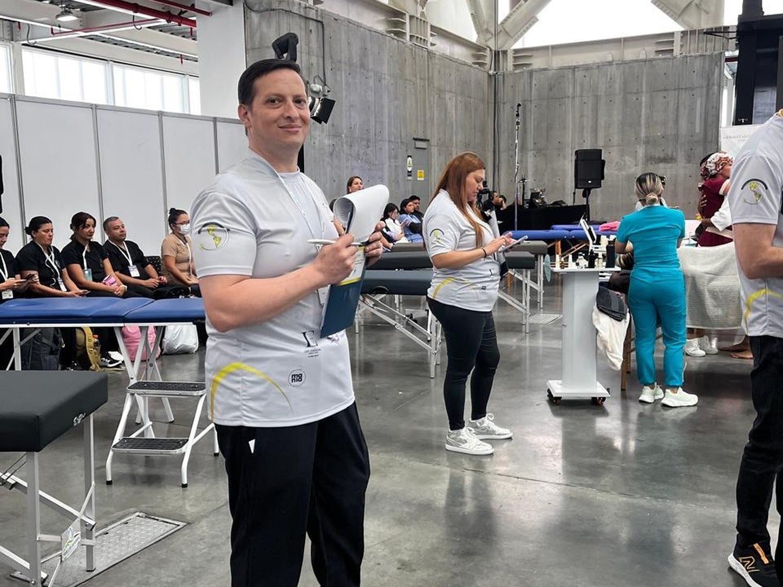 Andrés Aschiero — Juez Campeonato Panamericano de Masaje